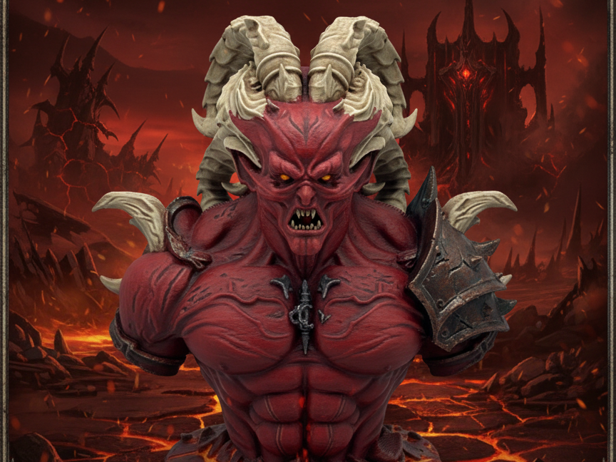 Baal: Lord of Destruction 3D Model!