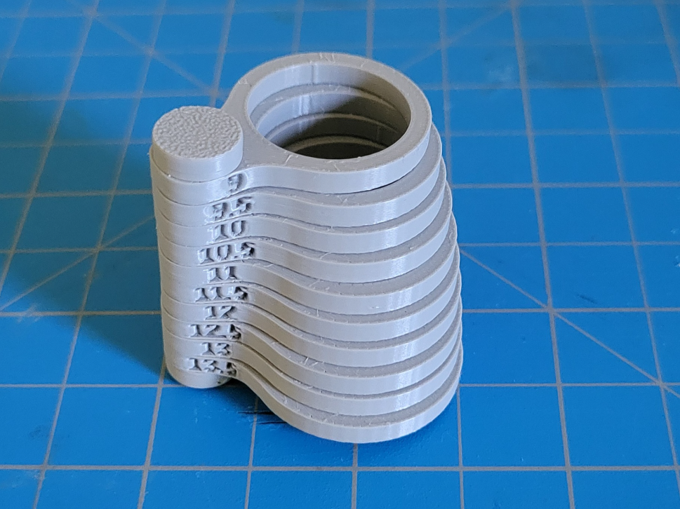 Ring Sizers - Choose Any Sizes 3-13.5 (Parametric)