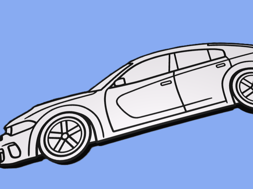 Dodge charger widebody 2D 2 colors