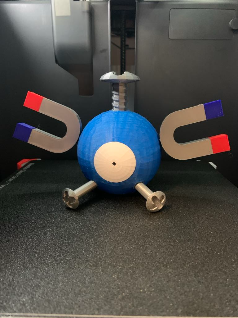 Pokemon - Magnemite - Multi Plate Print