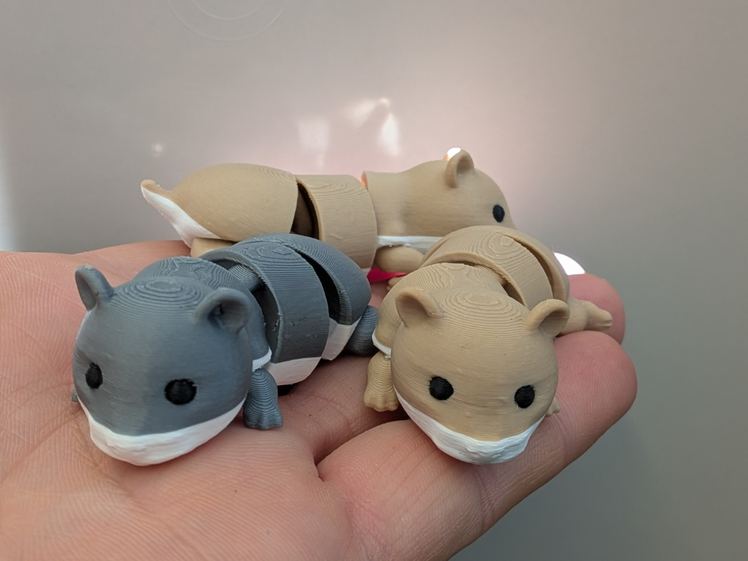 Cute Flexi Articulated Hamster