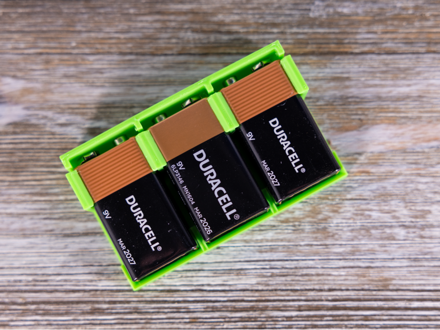 9 Volt Batter Holder (3 Batteries)