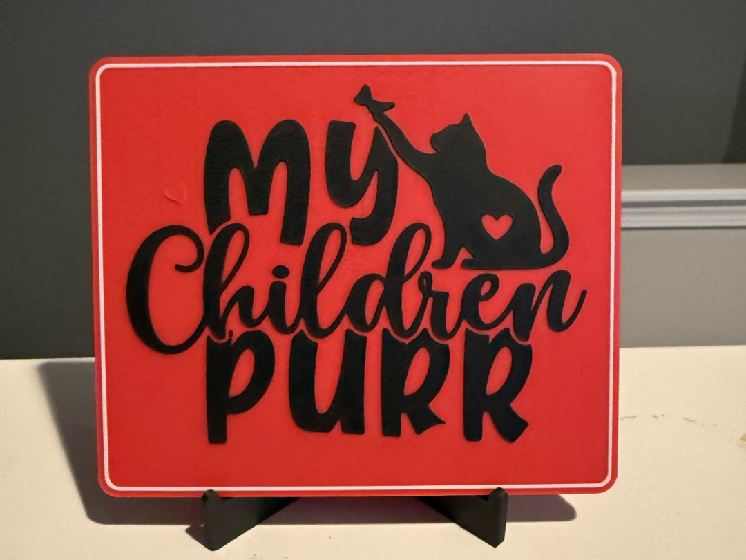 MY CHILDREN PURR