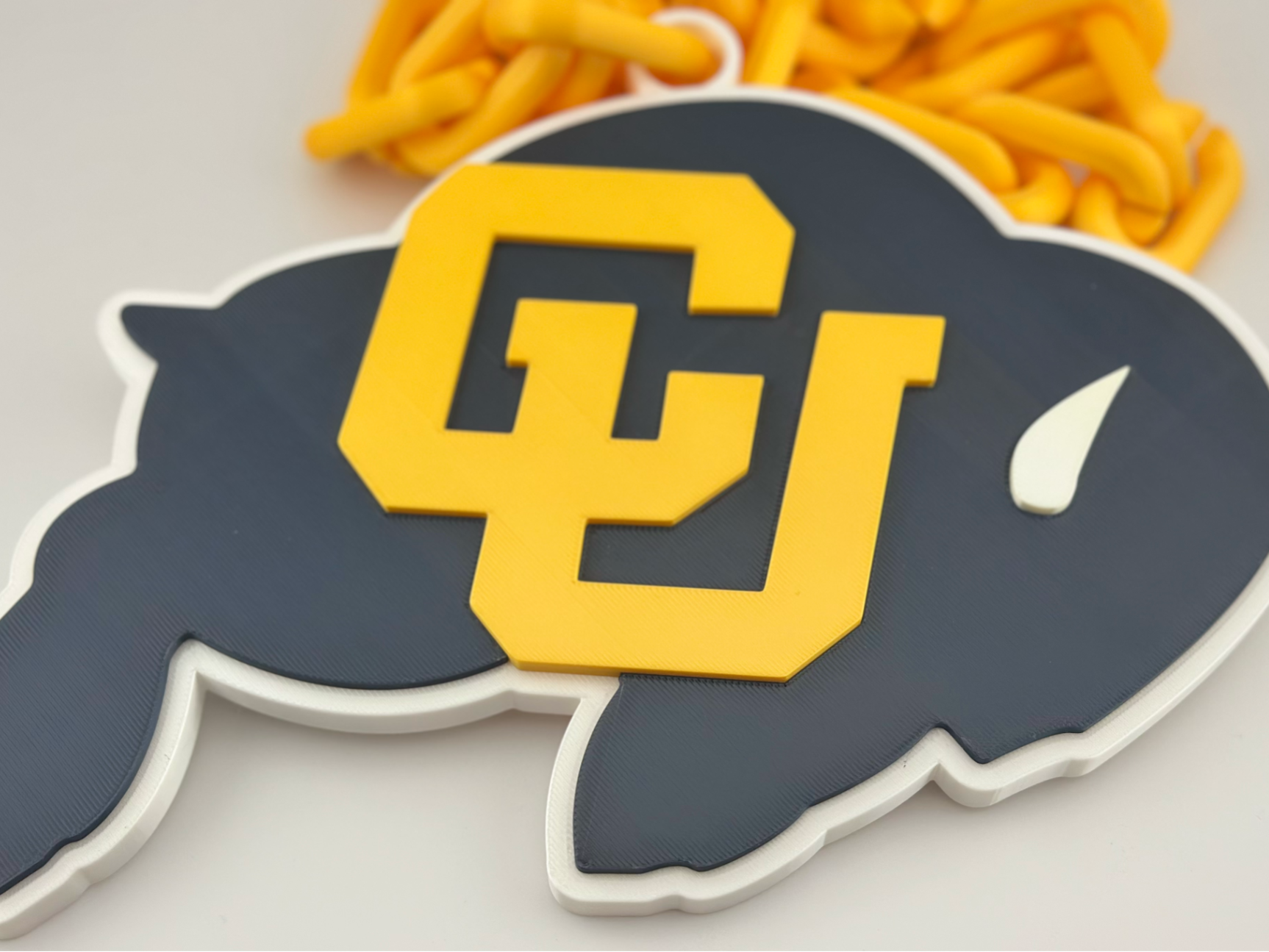 Colorado Buffs Necklace Just Medallion Only