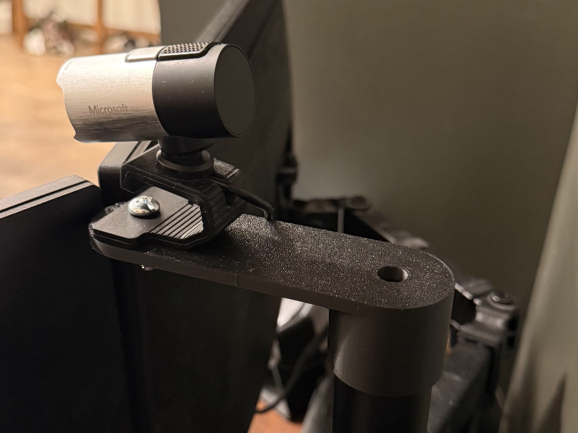 Dual Monitor Webcam Holder