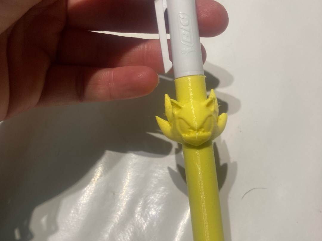 Stylo 4 couleurs Super Sonic