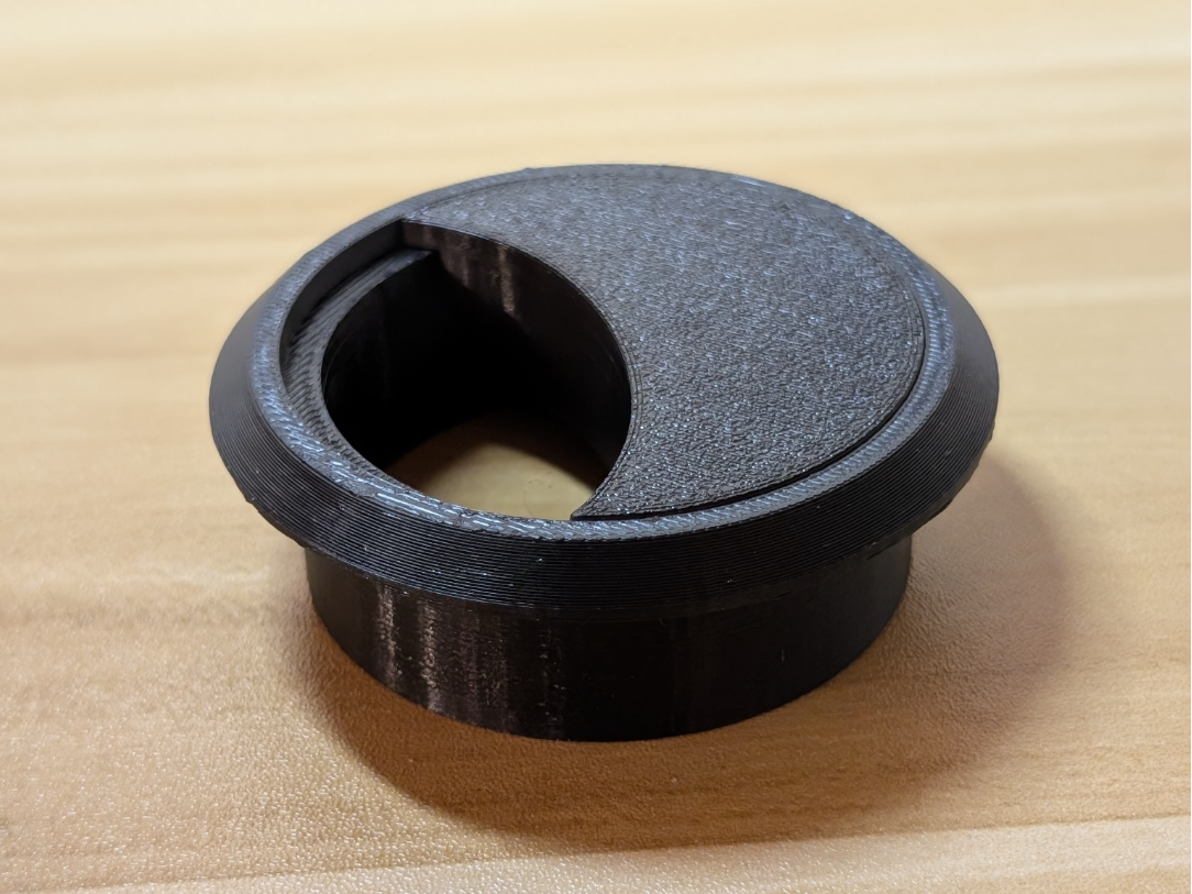 Cable Grommet (Fully Parametric)