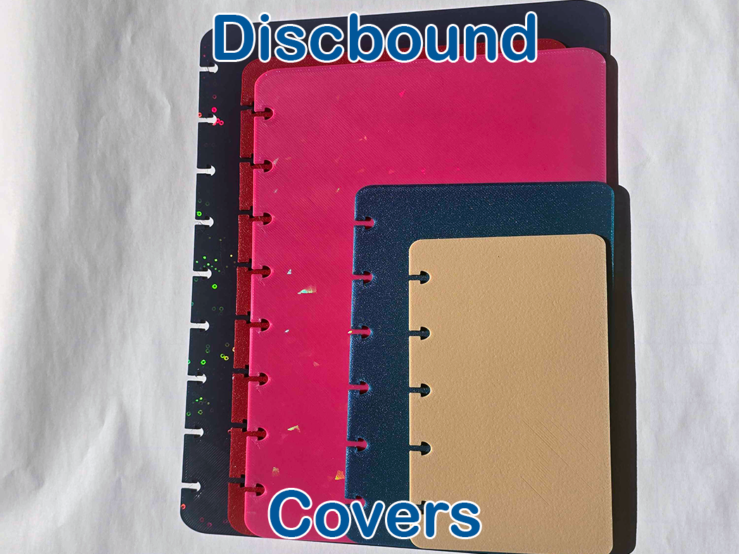 Blank Discbound Covers - New Letter & A4 sizes