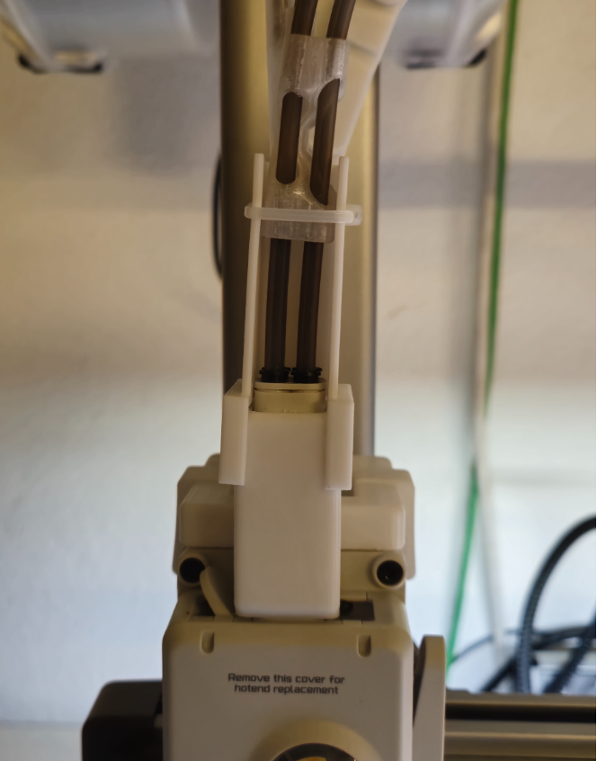 PTFE Y Splitter Schlauch Führungschiene Bambu A1
