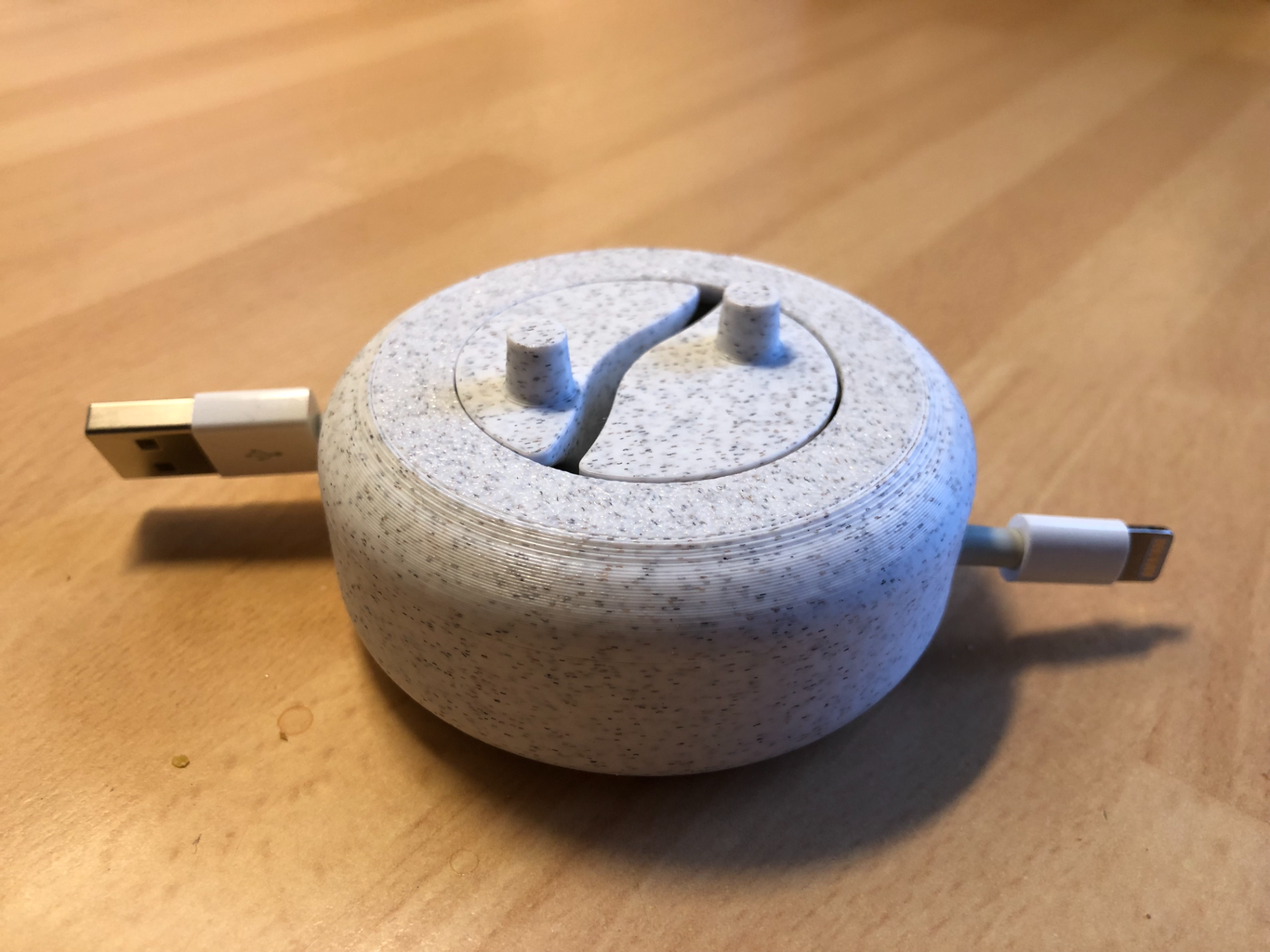 Portable Cable/Cord Organizer Winder Pucks
