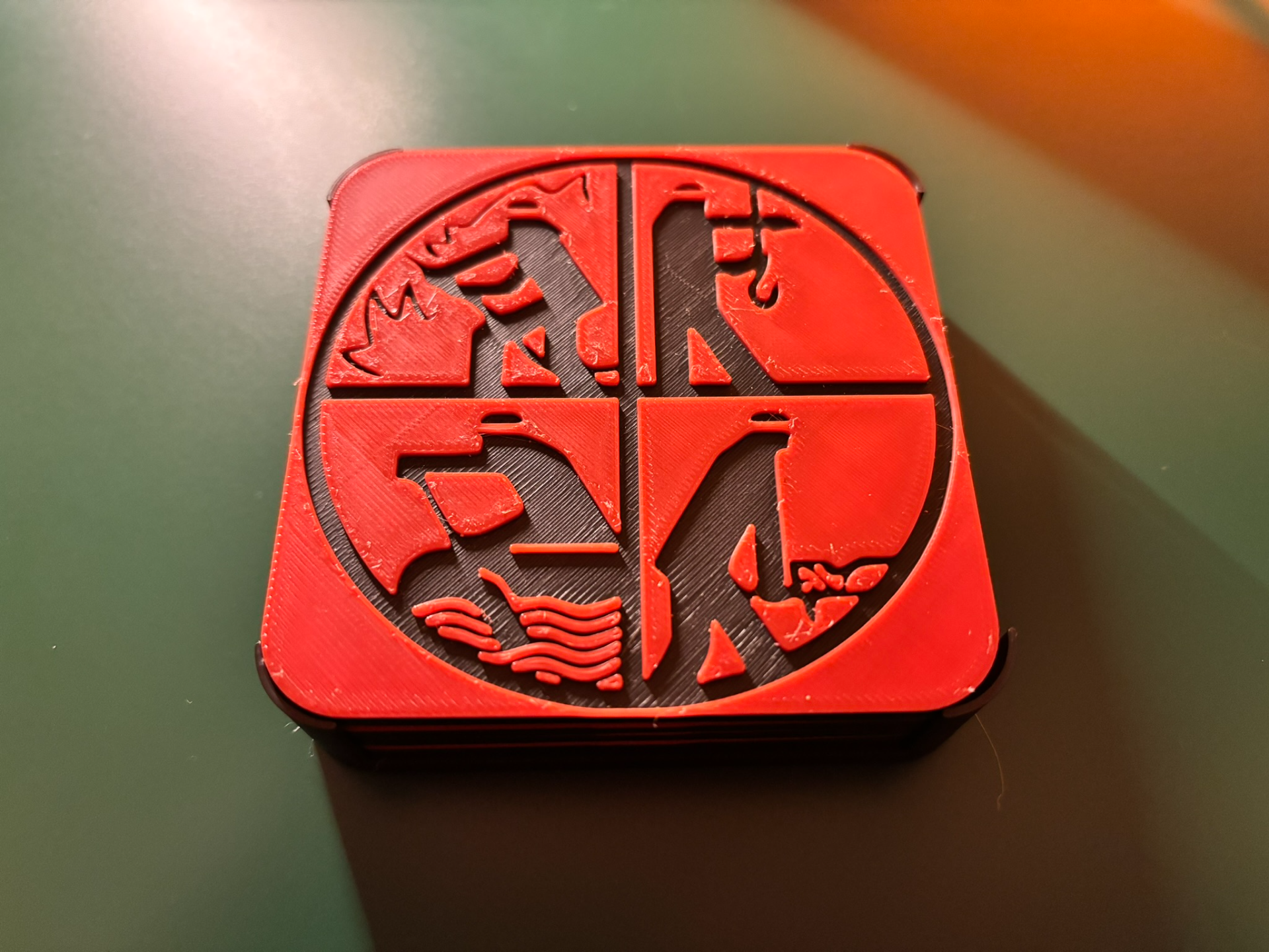 Untersetzer Feuerwehr