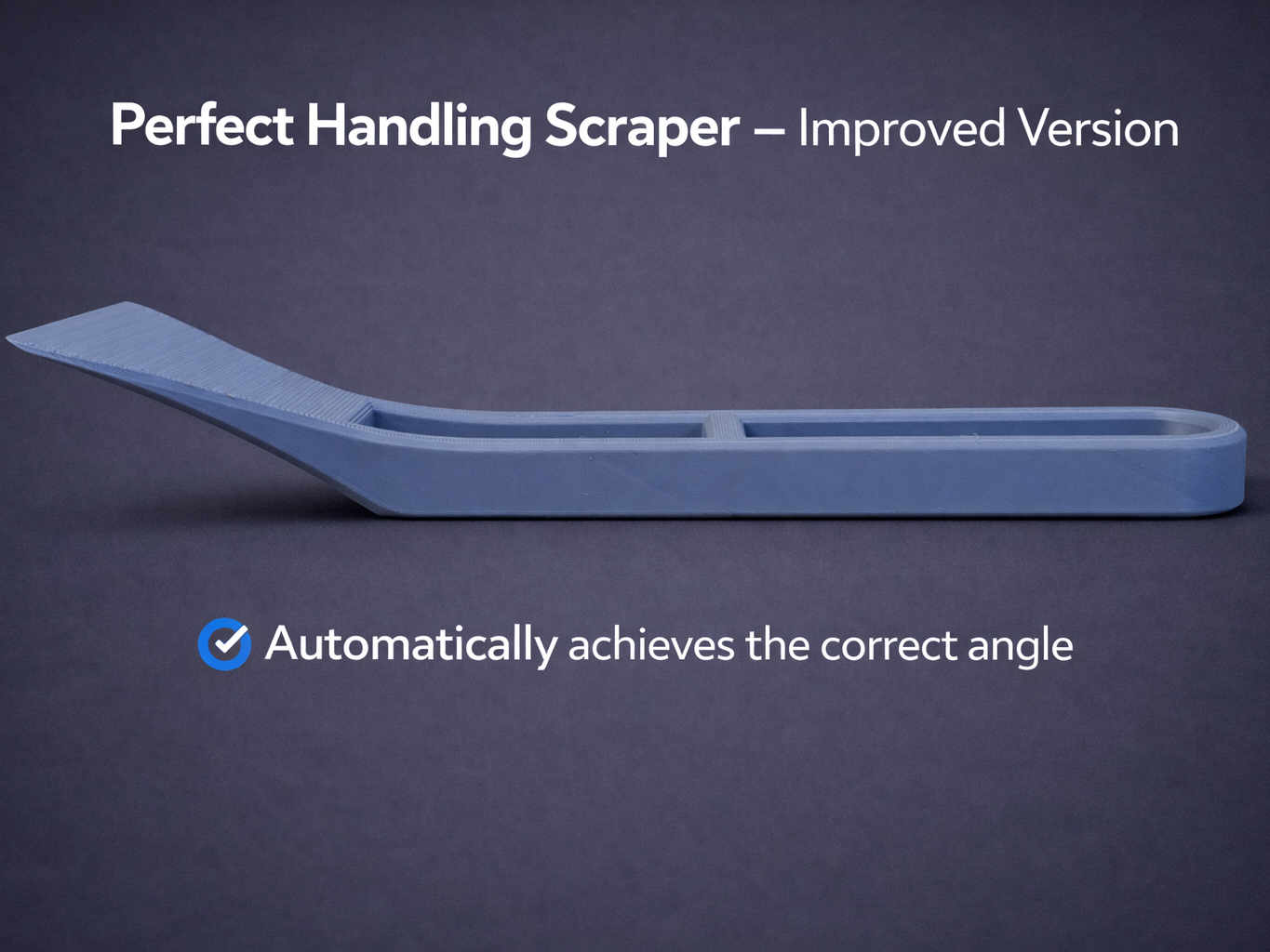 Perfect Handling Scraper - Improved Version
