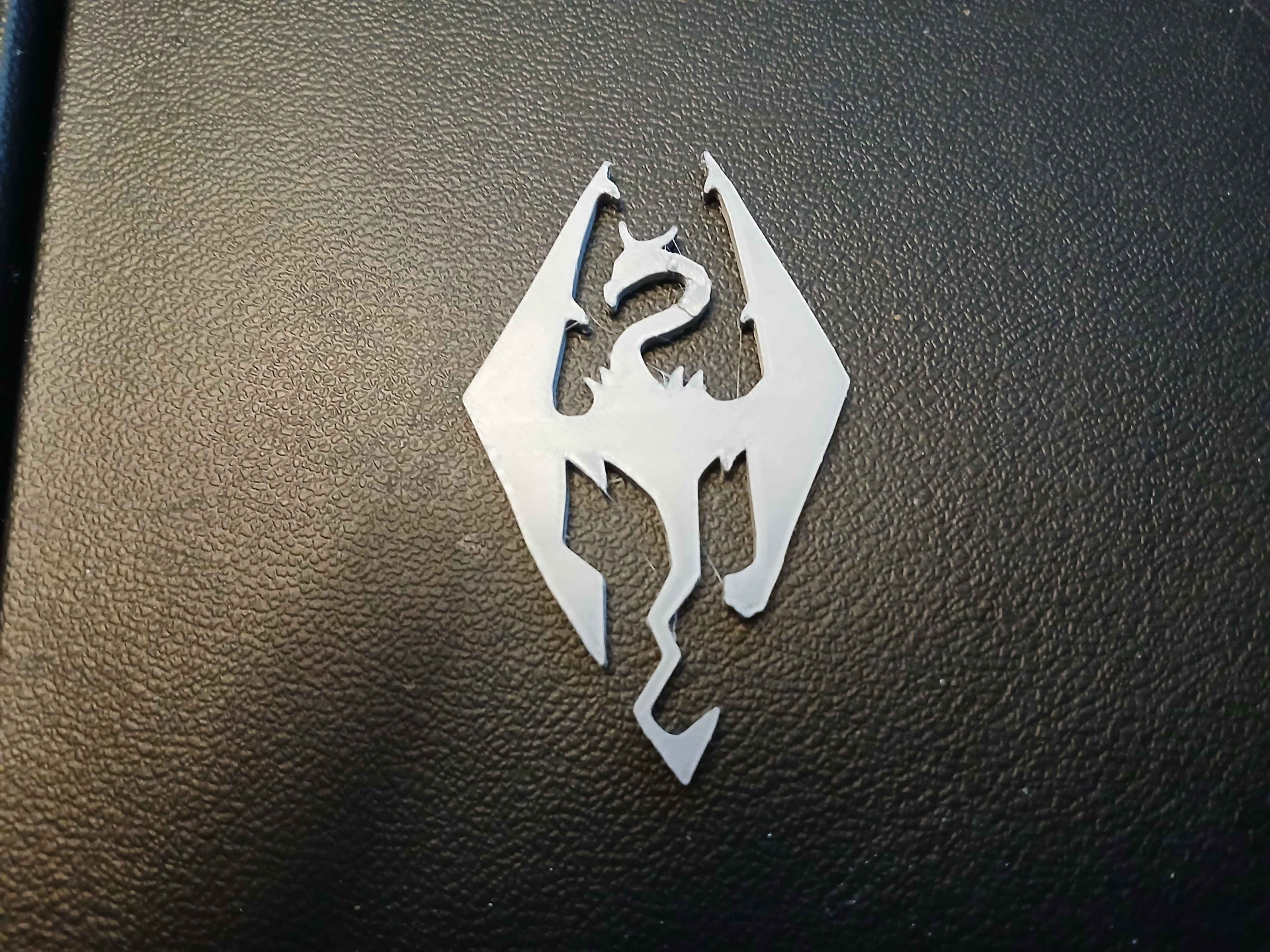 Skyrim Dragonborn Pendant 13th Anniversary Tribute