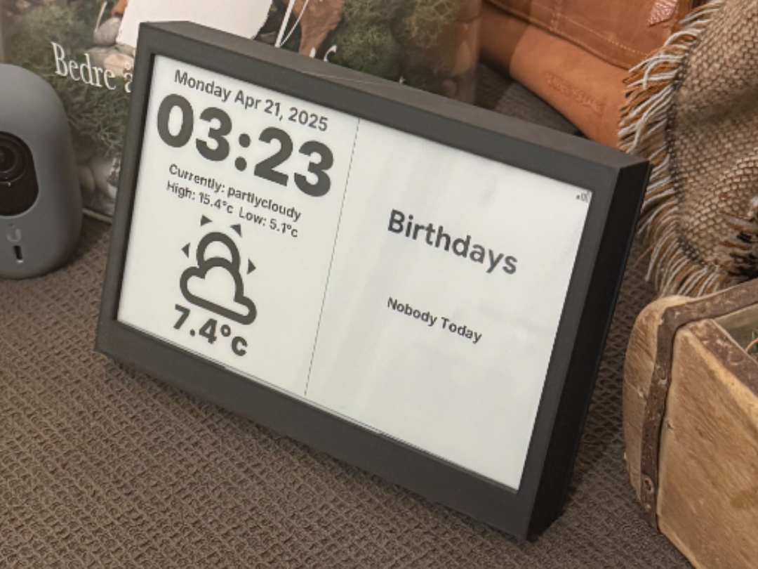 Seeed eInk Display Frame