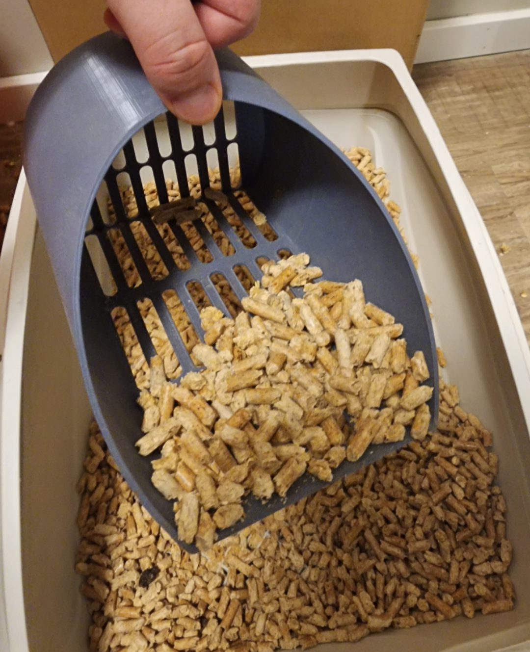 Poop Scoop Tool, Wood Pellet and Solid Sperator