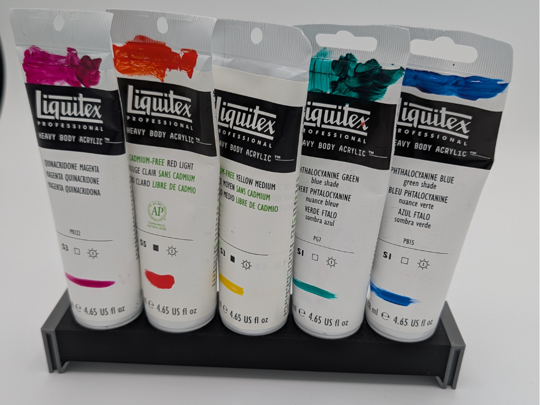 Liquitex Heavy Body Acrylic 138ml shelves