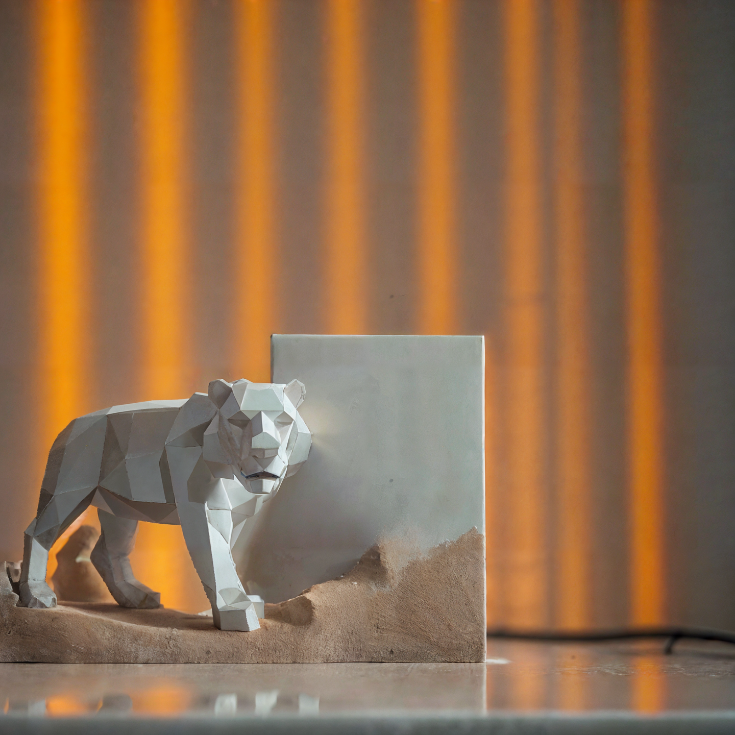 PolyTiger - low poly tiger