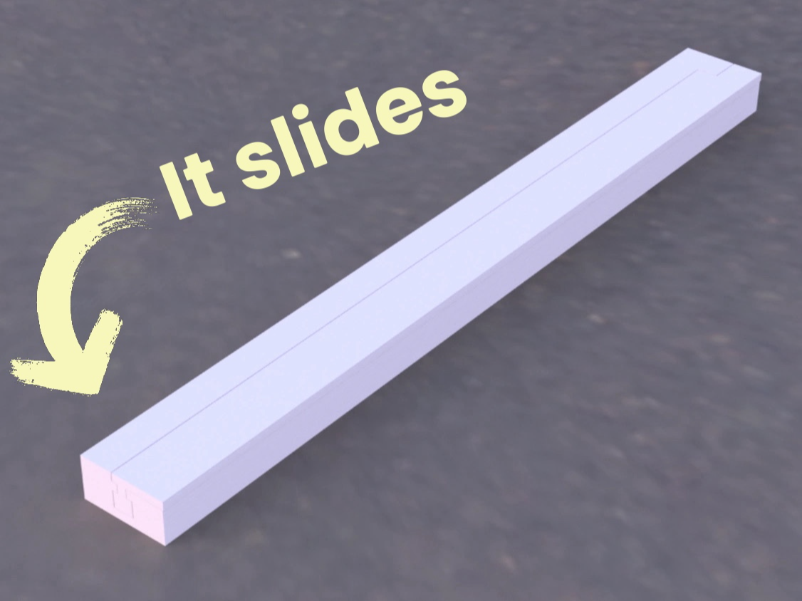 Slider for mesures