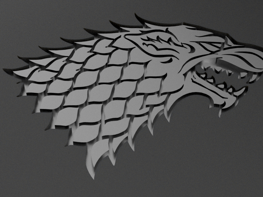 Coaster House Stark Game of thrones