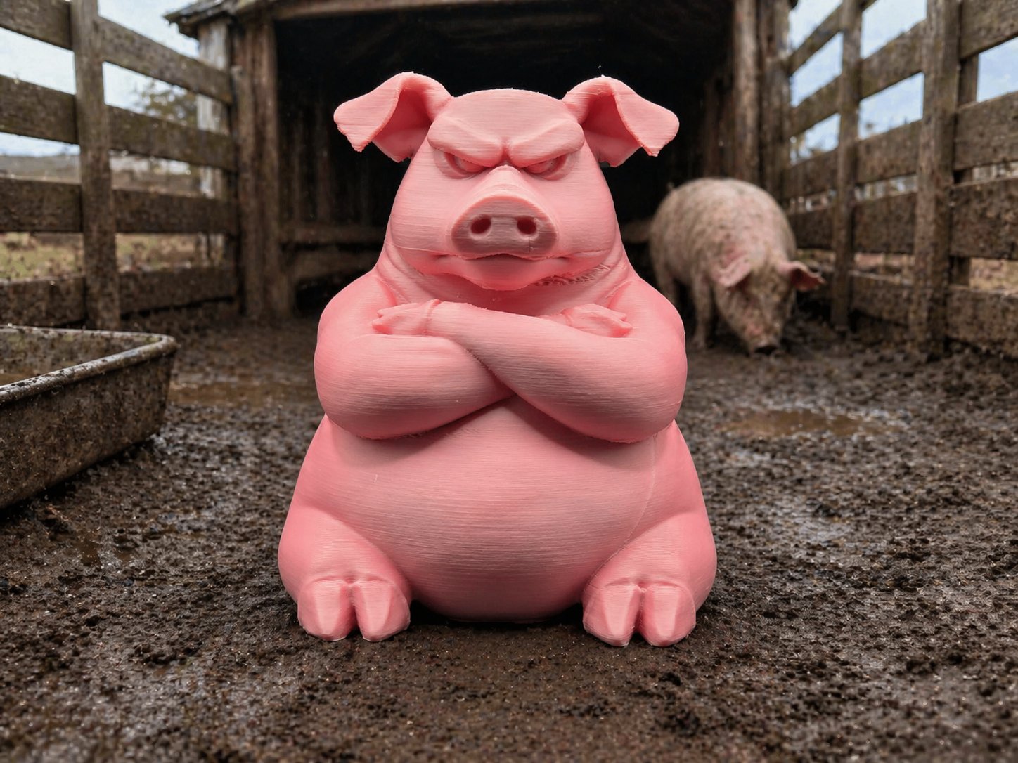 Grumpy Pig