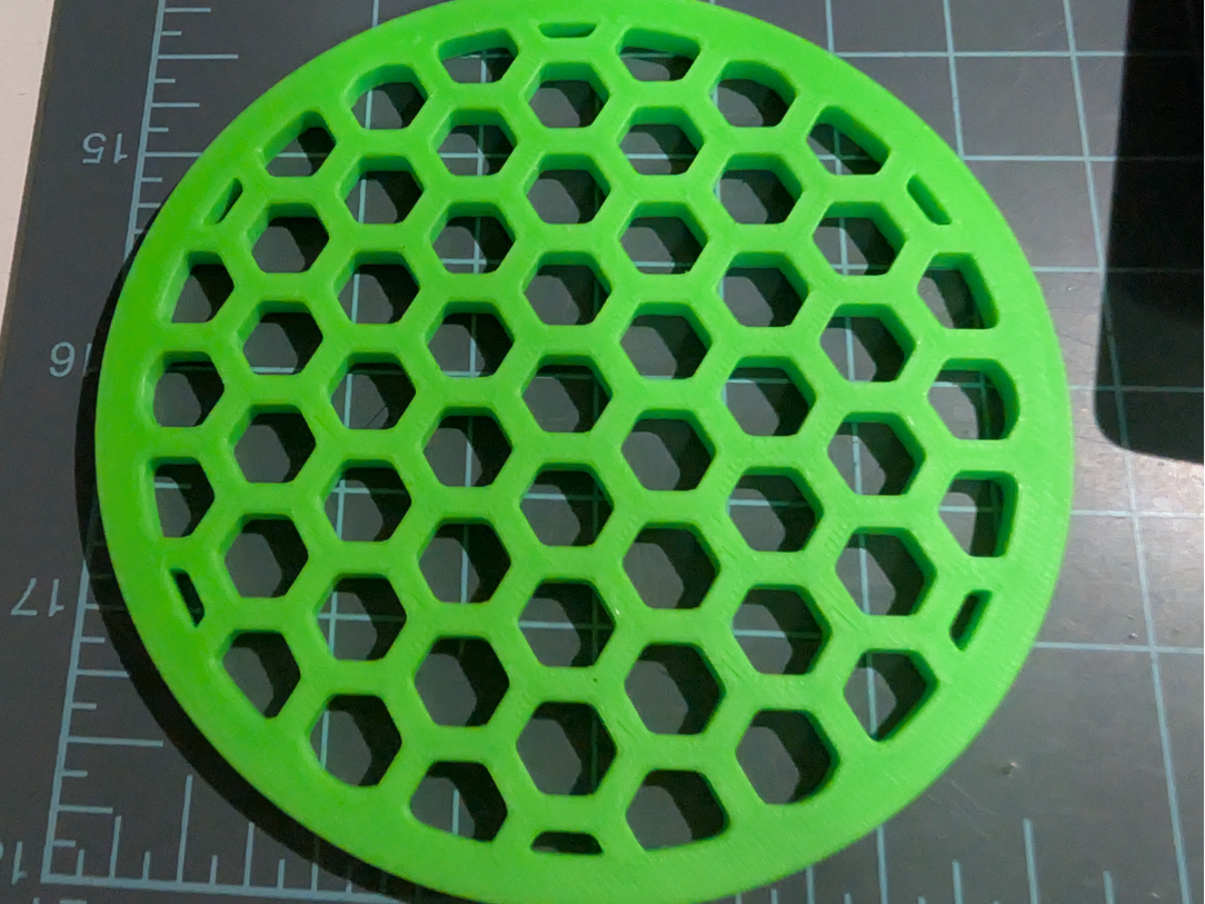Hex Pattern Coaster