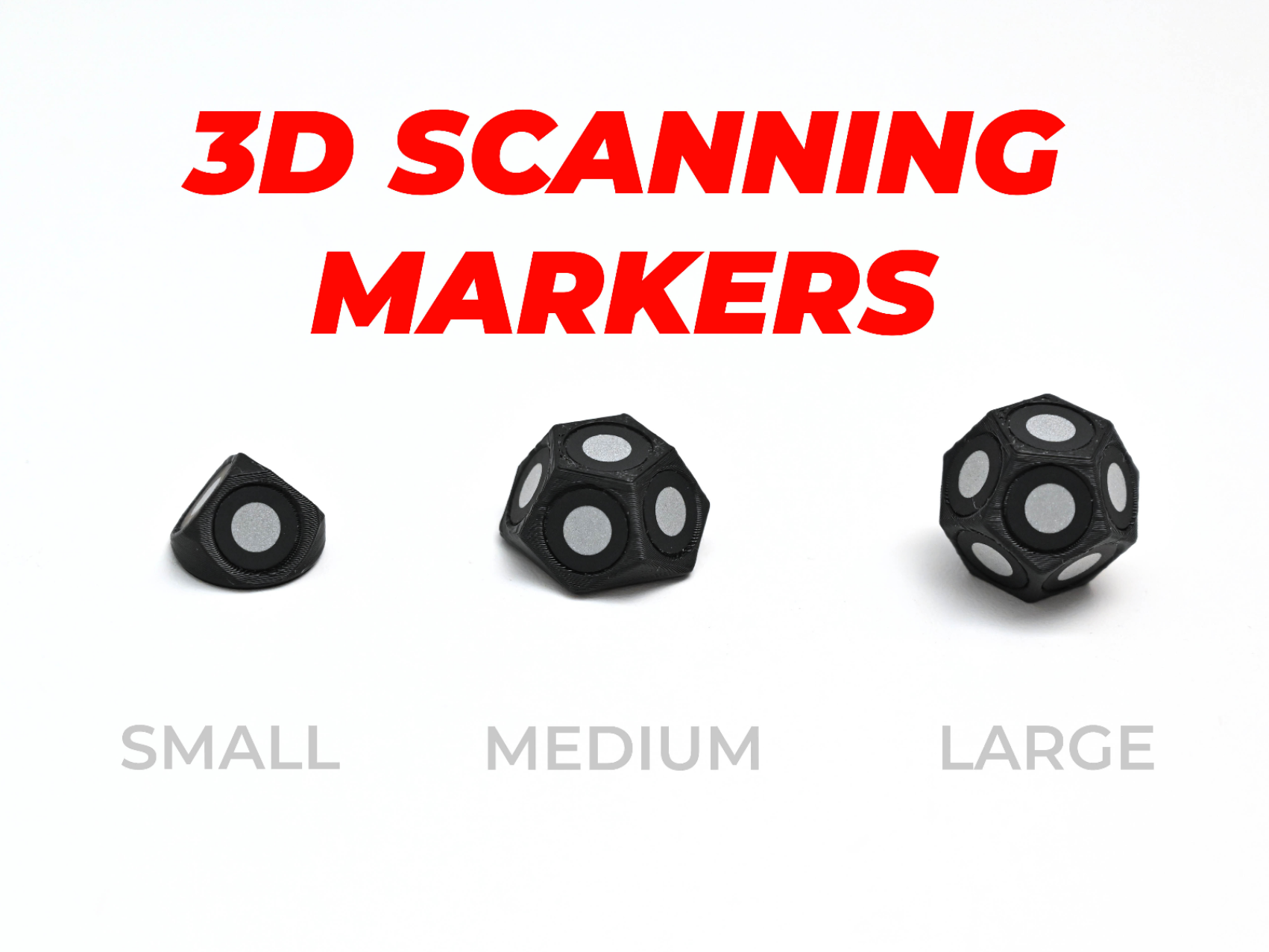 3D Scanning Marker Multi Sided Dome Starter Set