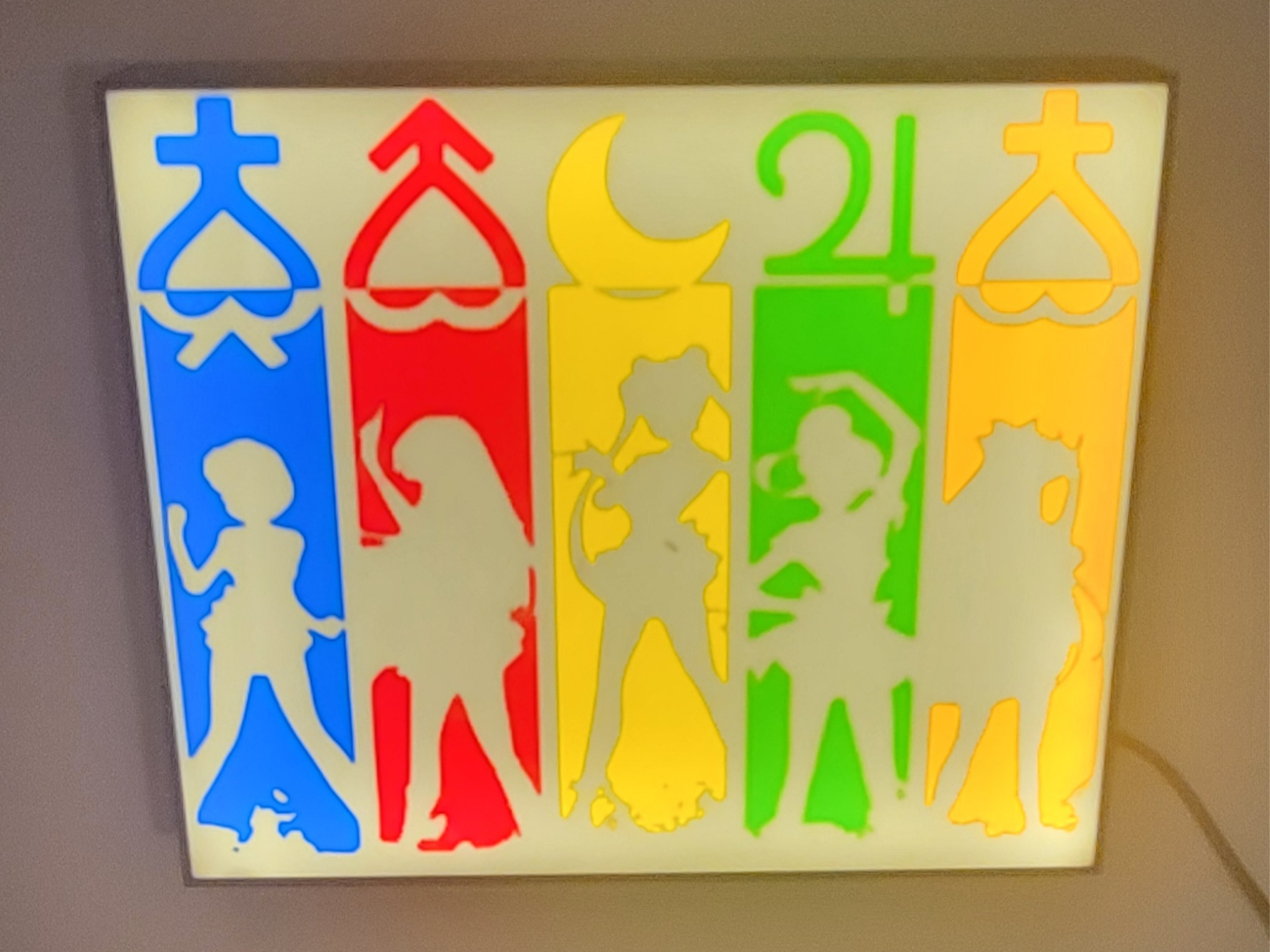 Sailor Moon Art LED Lightbox