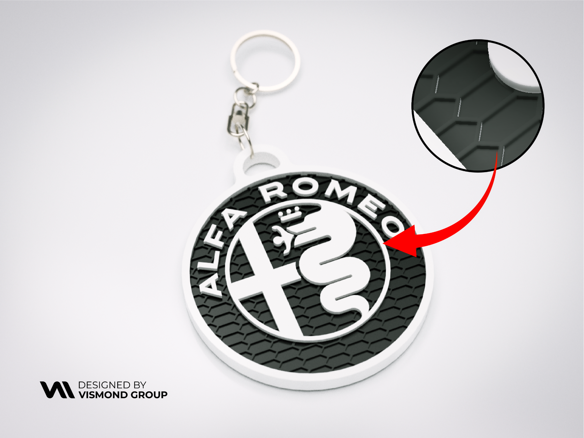 Alfa Romeo Keychain