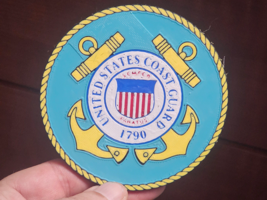 US Coast Guard Coaster or Logo