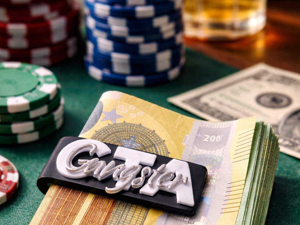 GTA Gangster Money Clips 3‑Pack (PETG)