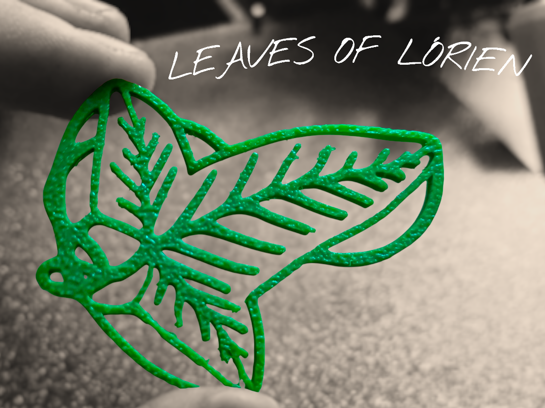 LEAVES OF LÓRIEN - pendant