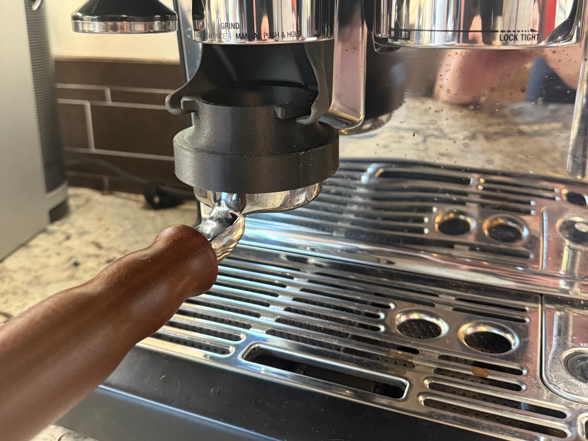 58mm portafilter adapter for Breville Oracle Touch