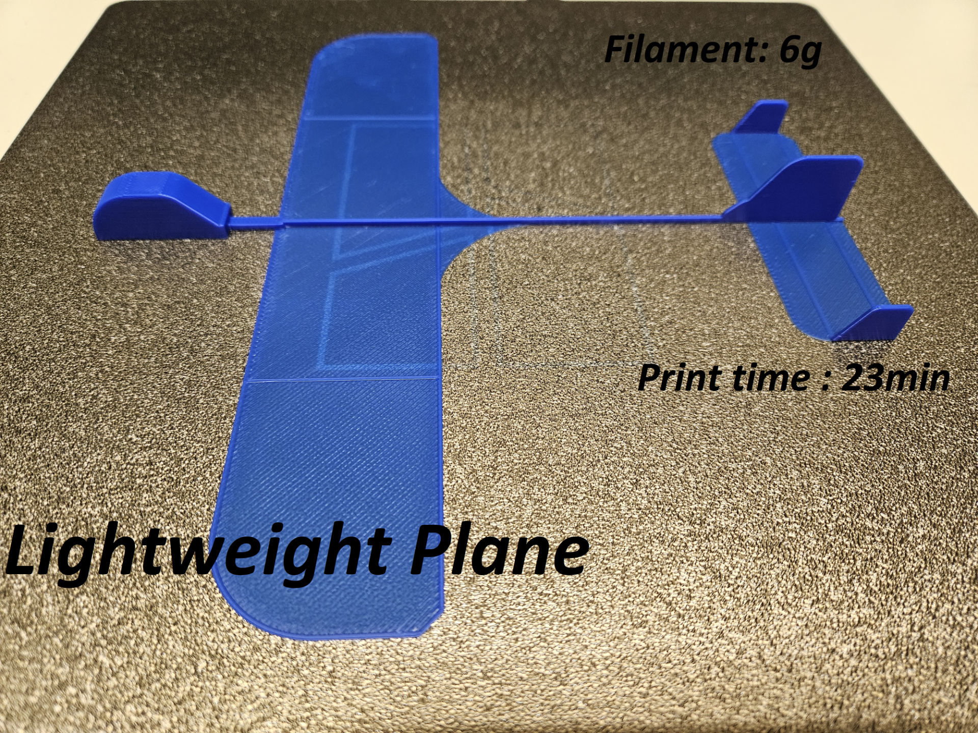 Lightweight plane