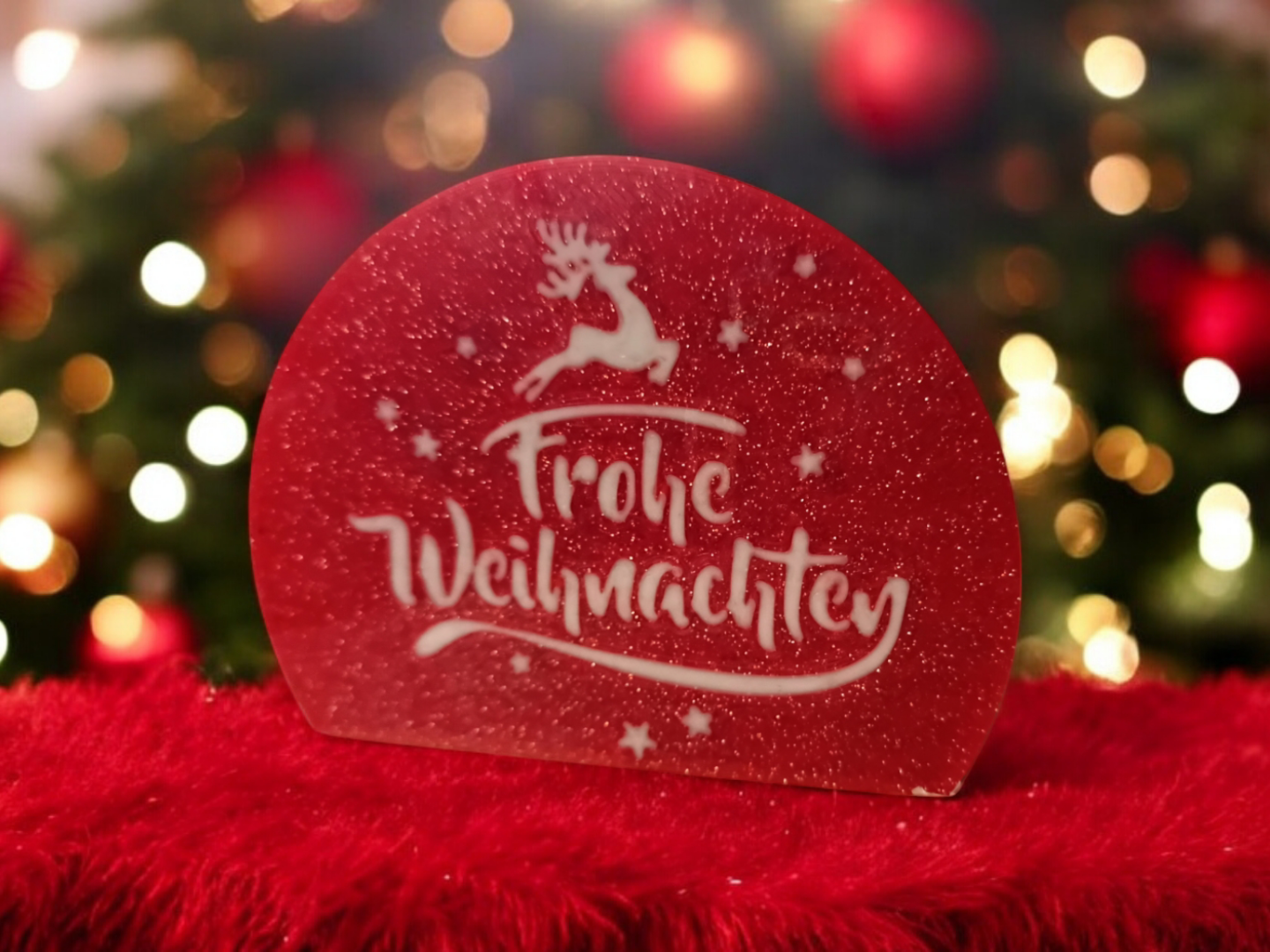 Frohe weihnachten Schild