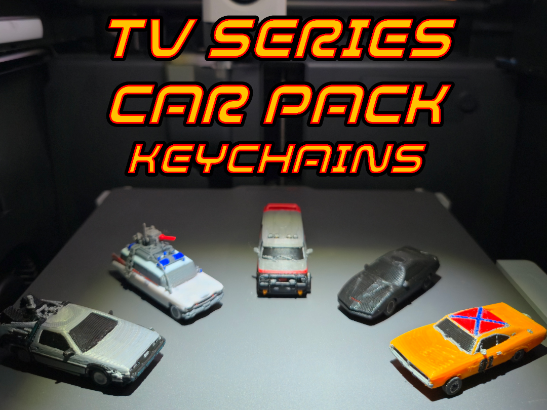 TV Series Car Keychains Pack
