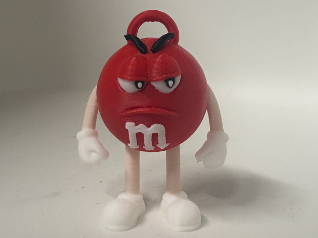 M&M Keyring