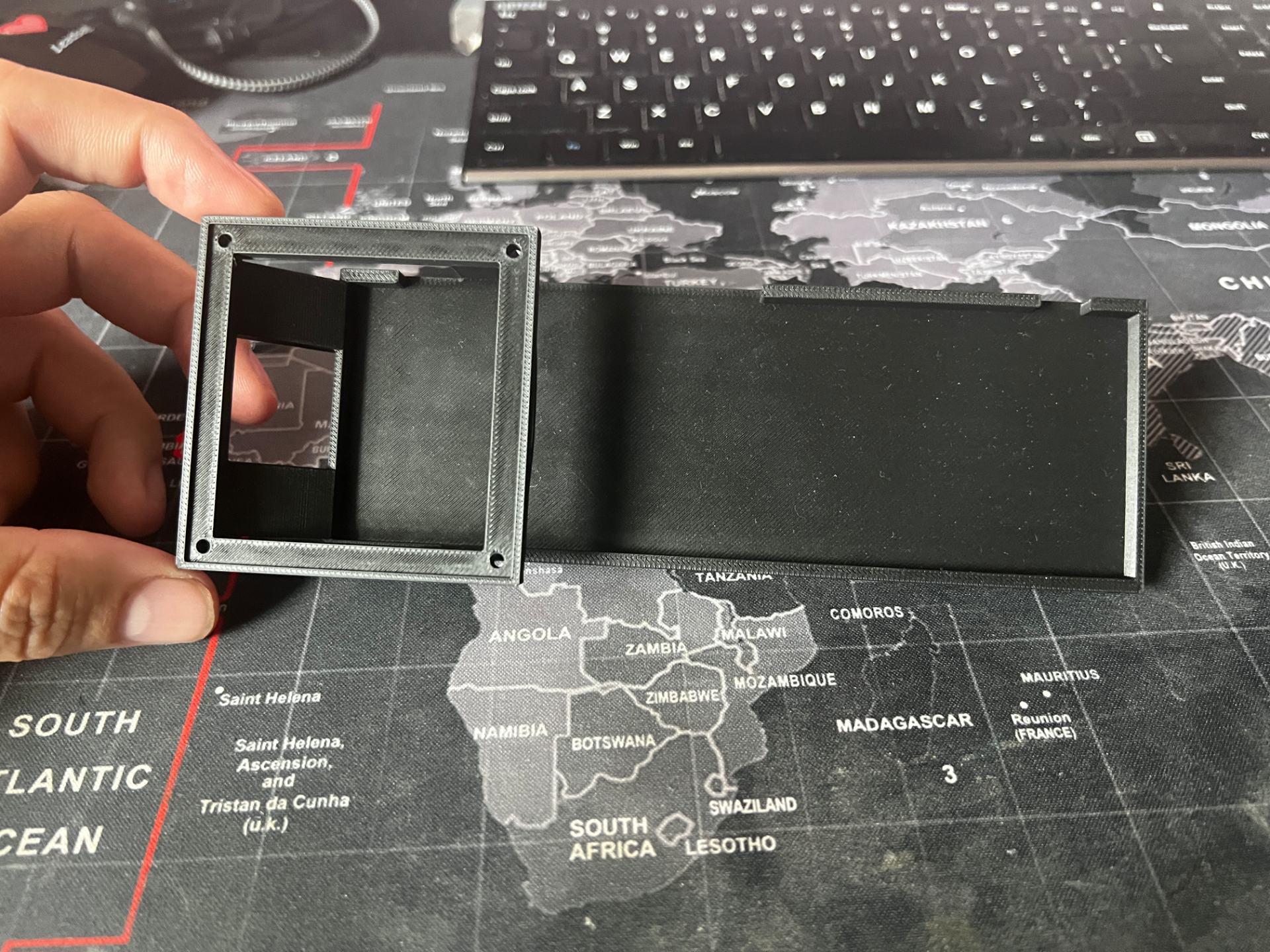 ESP32 + Breadboard Project Base Mount