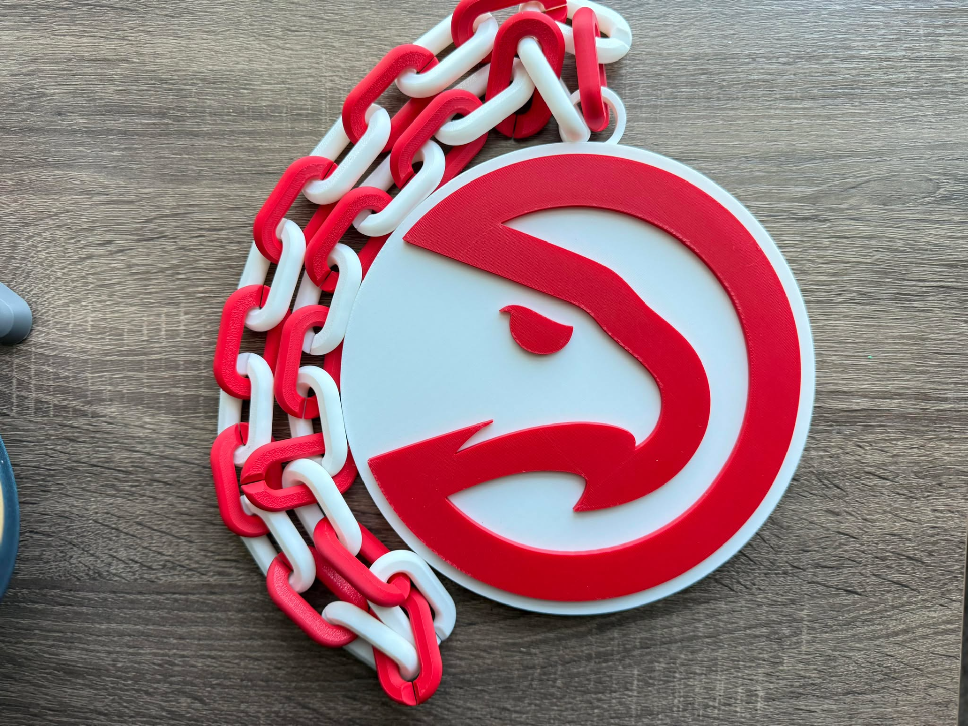 Atlanta Hawks Oversized Necklace, Pendant