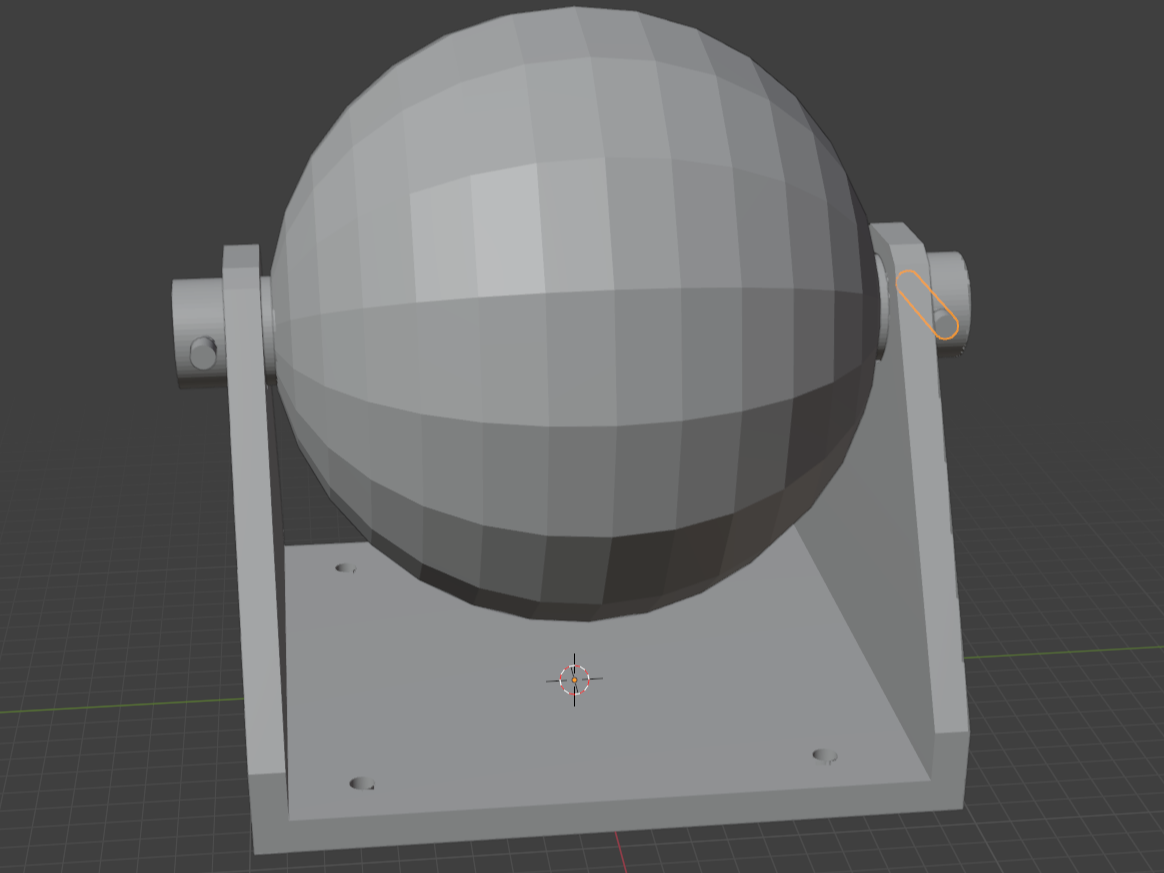 Cat ball scratcher - mountable
