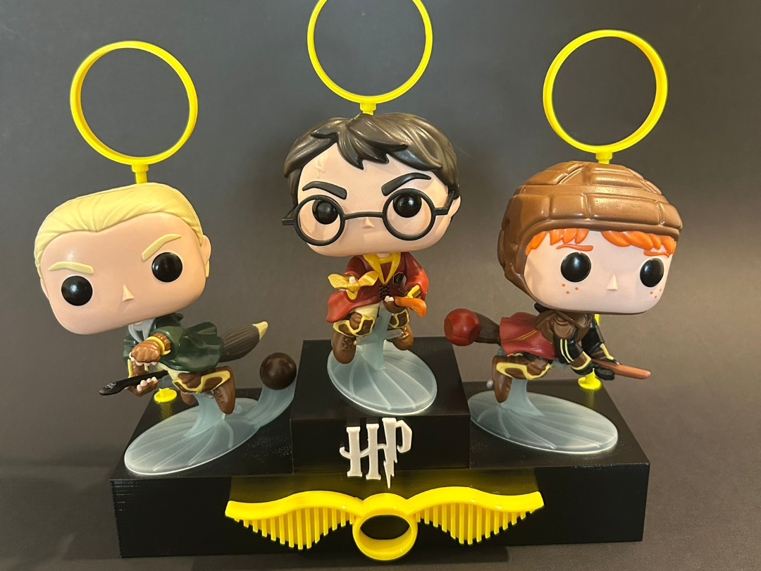 Espositore Harry Potter Funko pop Quidditch Kinder