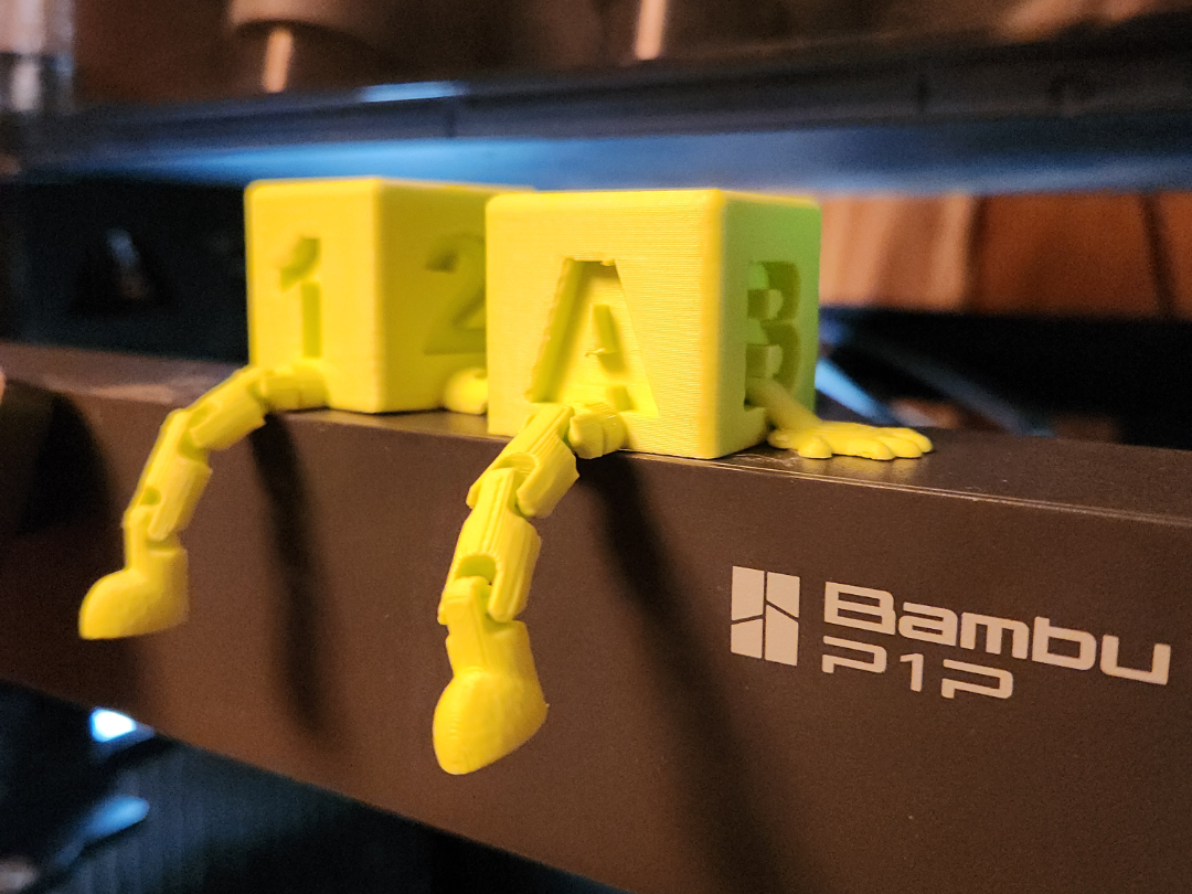 ABC's 123'S articulated blocks