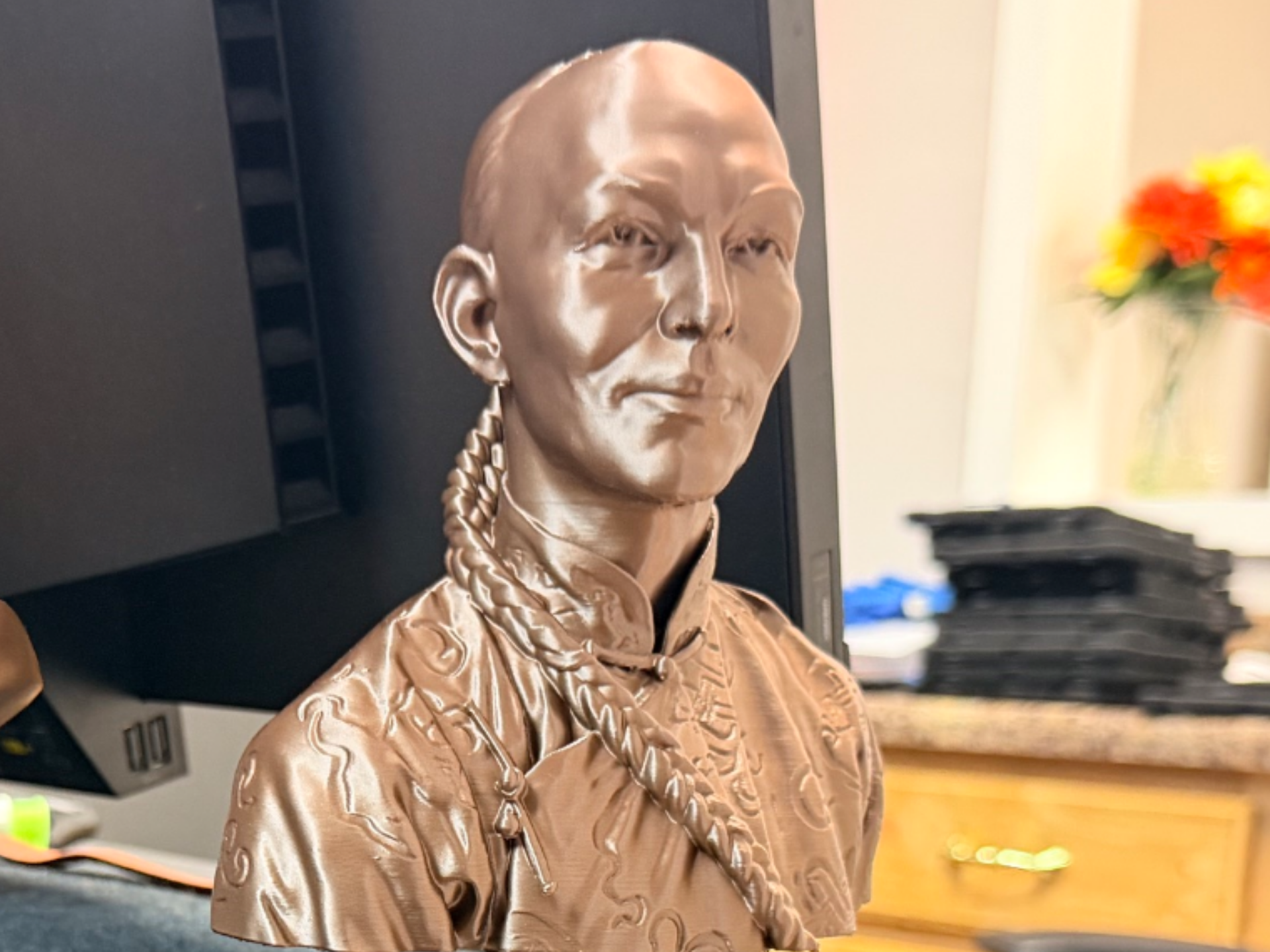 Chung Ling Soo - Magician Bust