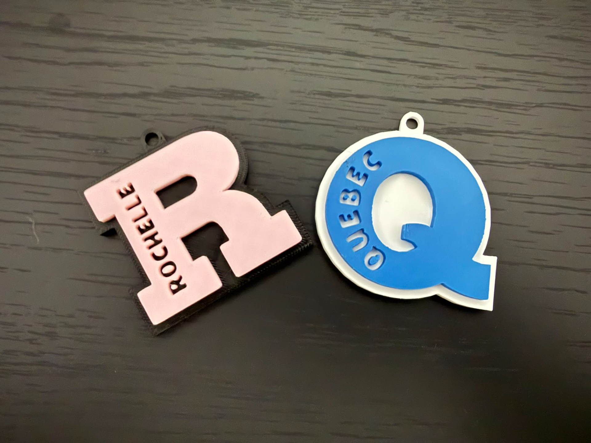 Personalized Alphabet Keychain