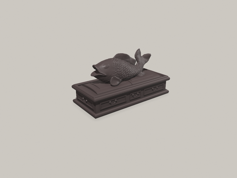 Fish Casket Box