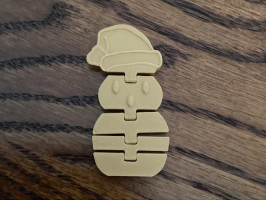 Cute Flexi Santa Peep 2.0