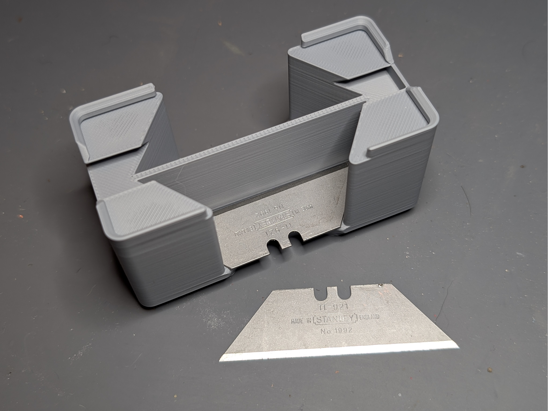Gridfinity Utility Knife Blades - Bigger Blades