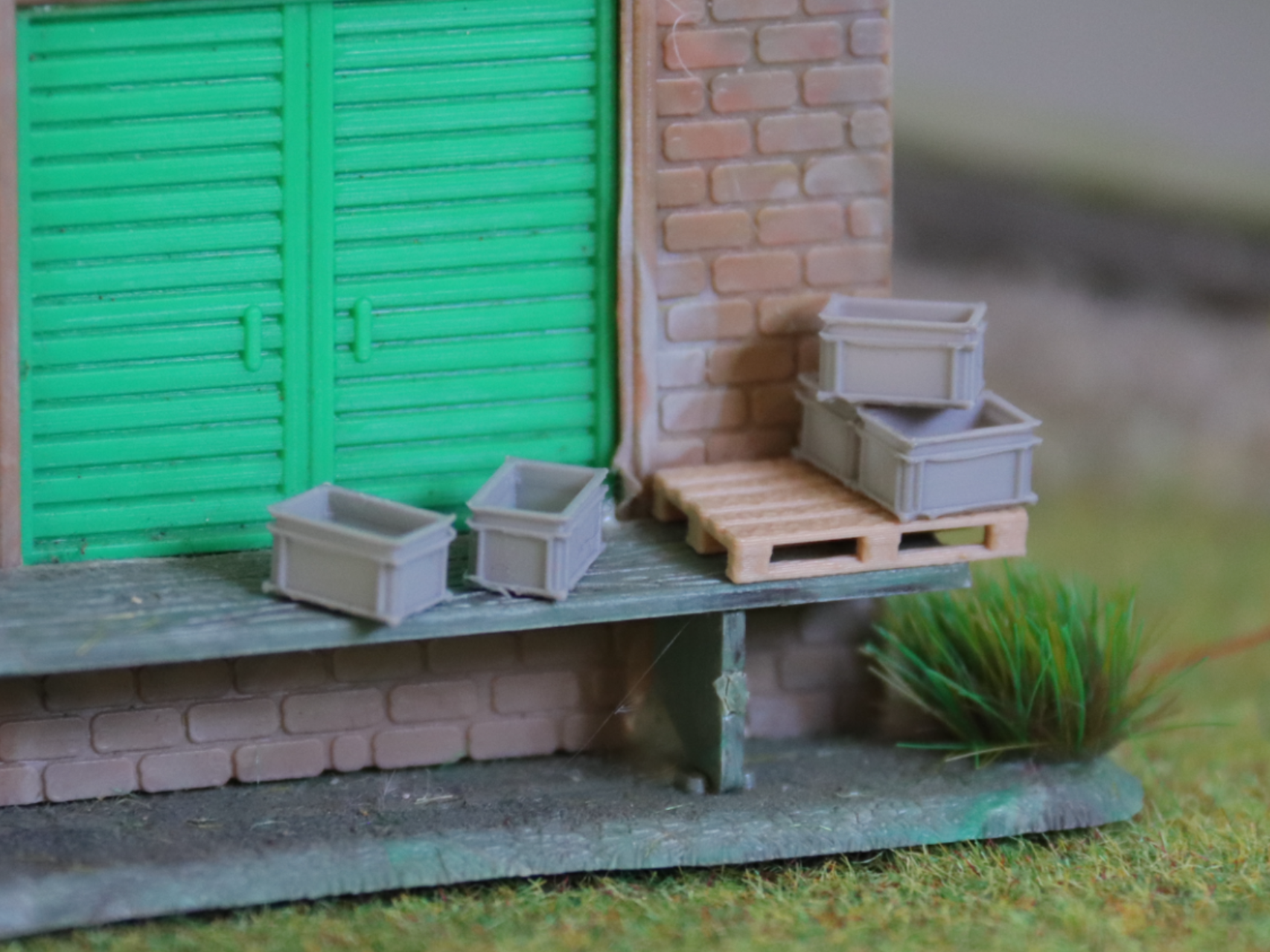 Rako Boxen Eurobox in H0 1:87