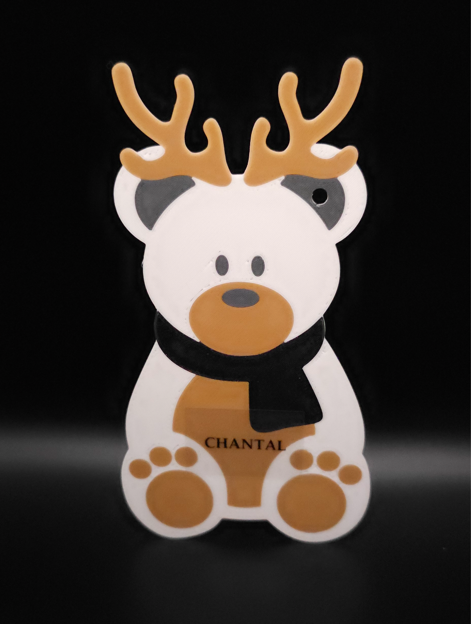 Eisbär Geschenkanhänger