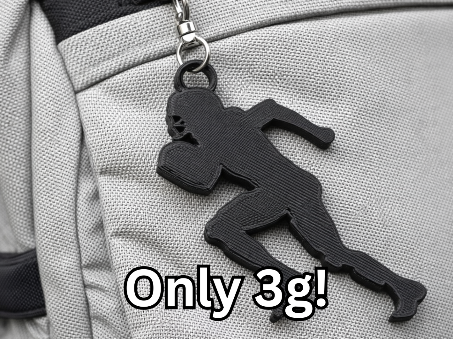 American Football Keychain