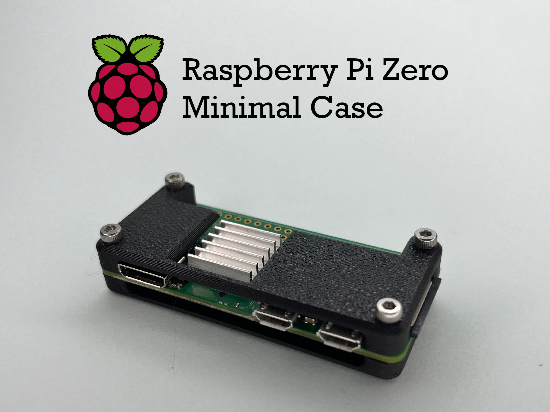 Minimal Raspberry Pi 0 Case